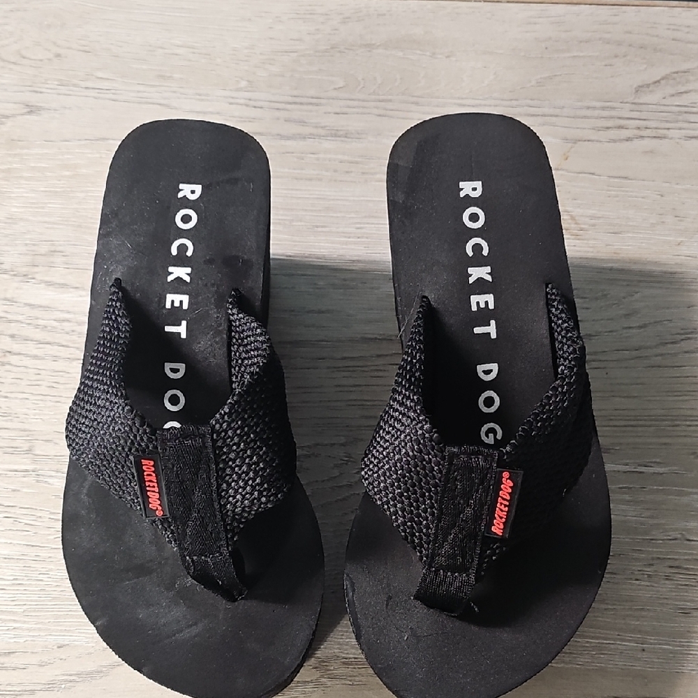 Rocket Dog Black Sandals